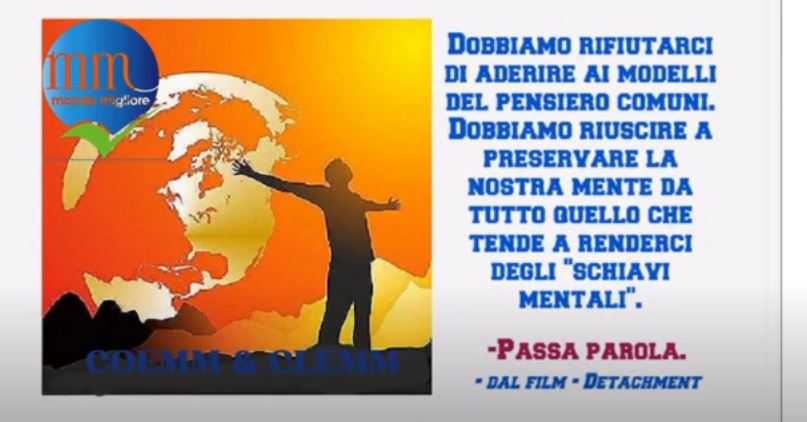 Dobbiamo rifiutarci di aderire ai modelli di pensiero&nbsp;comuni….