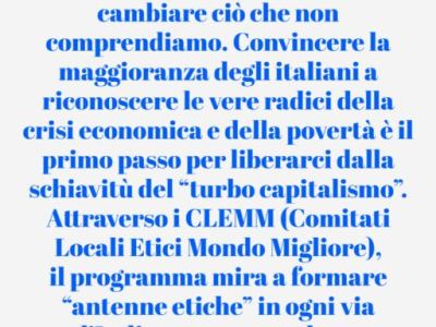 Sensibilizzare gli Italiani sulle Cause di Crisi e Povertà: Il Primo Passo del Programma Mondo&nbsp;Migliore