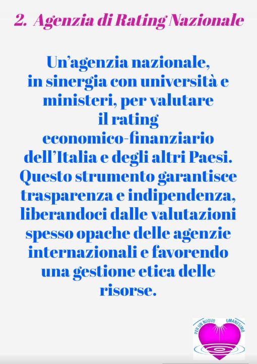 Un Passo Verso la Sovranità Etica: l’Agenzia di Rating Nazionale del Programma Mondo&nbsp;Migliore