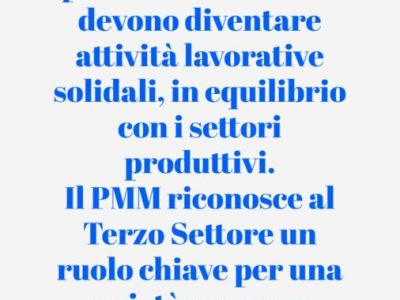 Punto 10 – Riforma del Terzo Settore nel Programma Mondo Migliore: Un Ponte verso una Società&nbsp;Solidale