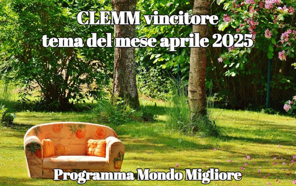 CLEMM vincitore tema del mese aprile&nbsp;2025
