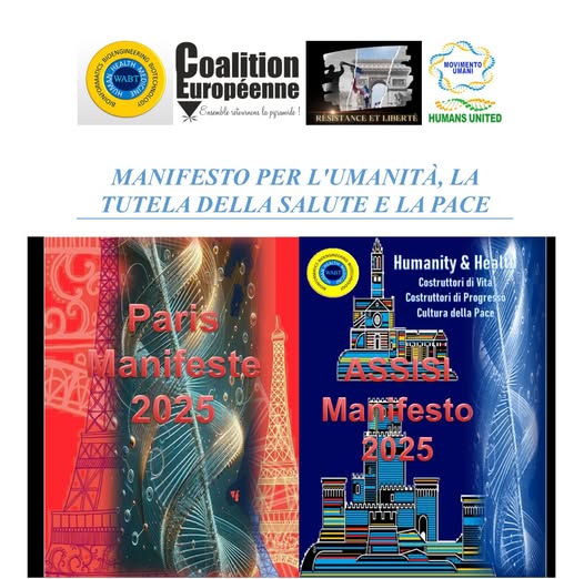 🔹🔹Movimento Umani – Manifesto di Assisi. 🔹🔹Da Assisi  azioni concrete, capaci di unire una moltitudine di saperi e di persone che hanno a cuore la tutela e la difesa dell’ umanità e del suo&nbsp;genoma.