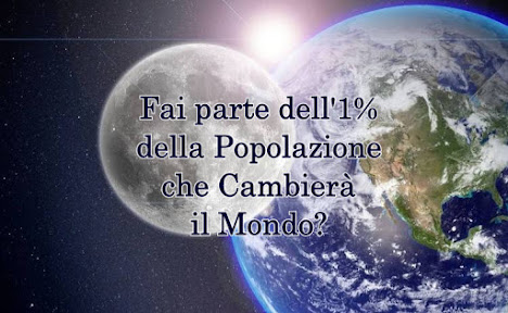 Fai parte dell’1% della Popolazione che Cambierà il&nbsp;Mondo?