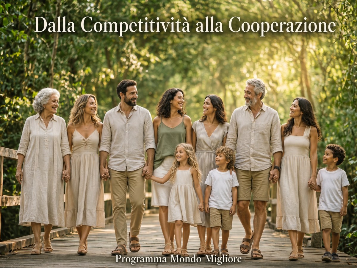 “Dalla Competitività alla Cooperazione”. Oggi non chiediamoci chi è arrivato primo. Chiediamoci chi abbiamo lasciato un passo&nbsp;indietro.