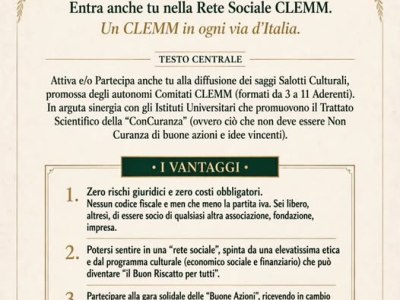 Maurizio Sarlo Per un CLEMM in ogni via d’Italia 🇮🇹 Passa&nbsp;Parola!